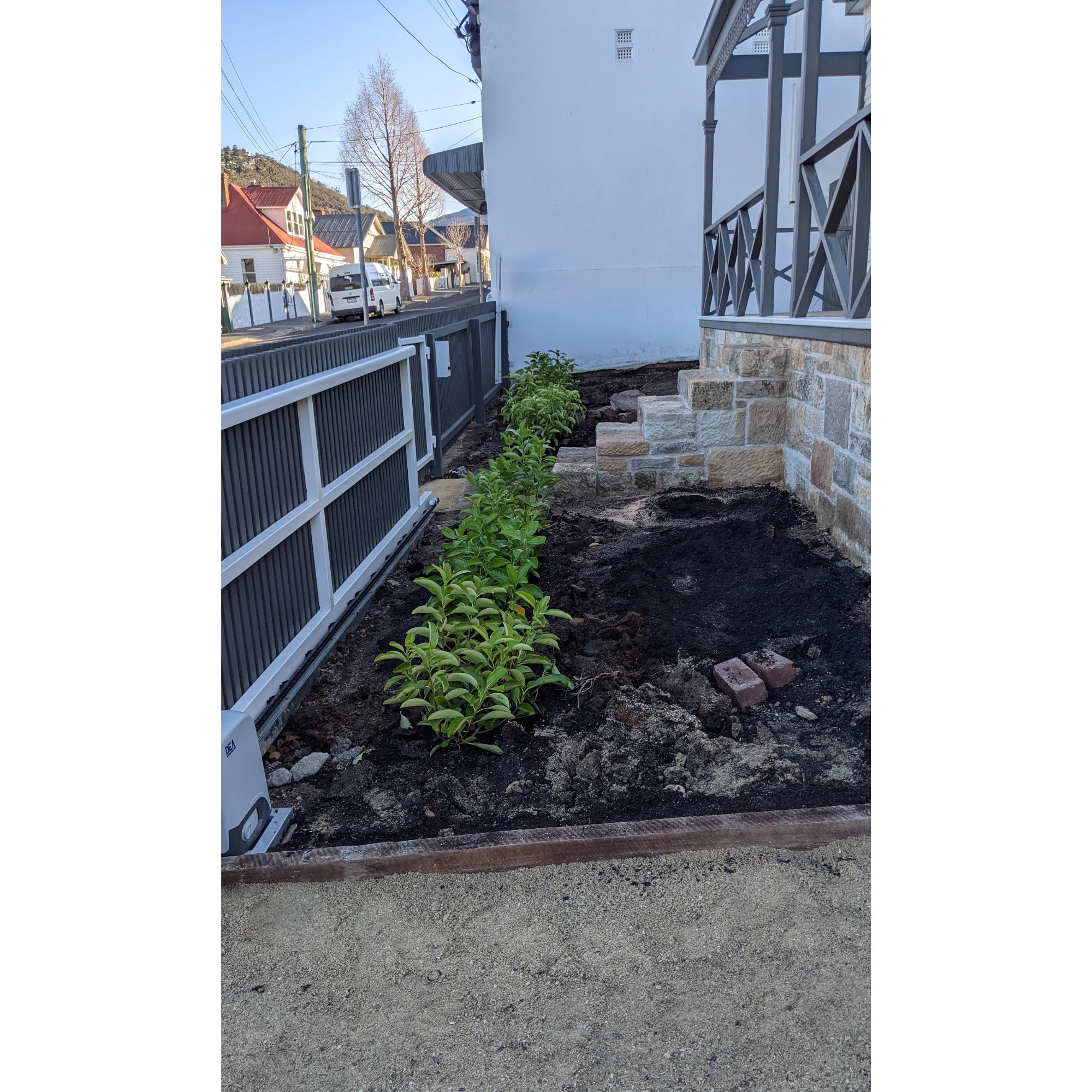 Garden bed installation